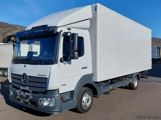 Box van MERCEDES-BENZ 816 Atego*6,2 m Möbel-Koffer*Türen*Kamera*57 Tkm