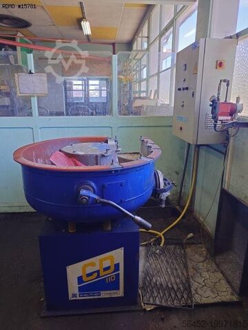 Deburring/polishing tumbler TROWAL CD 110