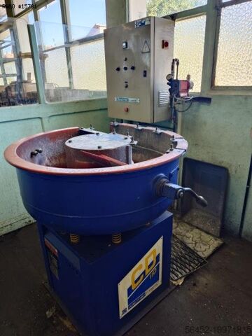 Deburring/polishing tumbler TROWAL CD 110