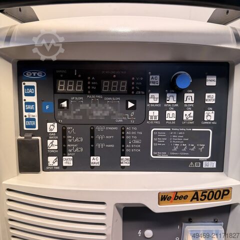 Schweißgerät DEMO - OTC A500P ACDC
