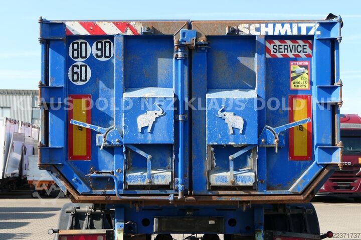 Kipper Auflieger SCHMITZ CARGOBULL SKI 22 Kippmulde 25 m³ Liftachse