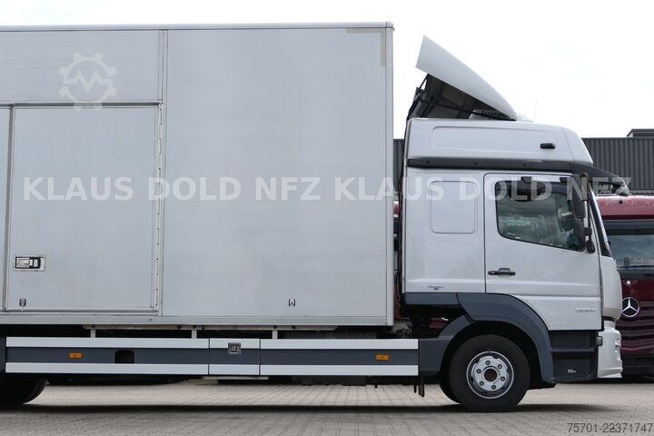 Autotransporter LKW MERCEDES-BENZ Atego 1224 geschloss. Autotransp. Scheckheft !