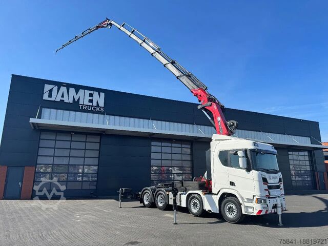 Scania R 500 8x2NB HMF 9520-K7 + JIB FJ 2200-6 Scania R 500 8x2NB HMF 9520-K7 + JIB FJ 2200-6