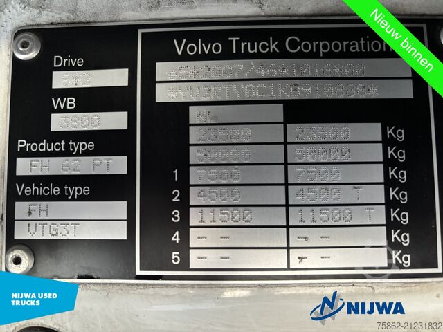 Standard-SZM Volvo FH 460 6x2 ADR + Midlift