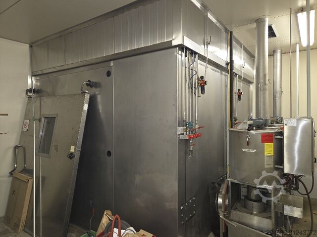 Fischverarbeitungsmaschine Schröter Universal Rauch-Kochanlage Gas