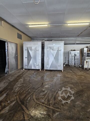 Fischverarbeitungsmaschine Schröter Universal Rauch-Kochanlage Gas