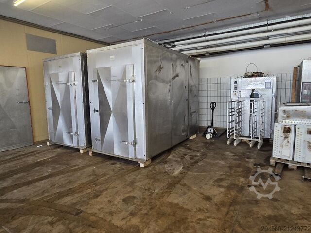 Fischverarbeitungsmaschine Schröter Universal Rauch-Kochanlage Gas