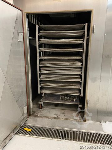 Fischverarbeitungsmaschine Schröter Universal Rauch-Kochanlage Gas