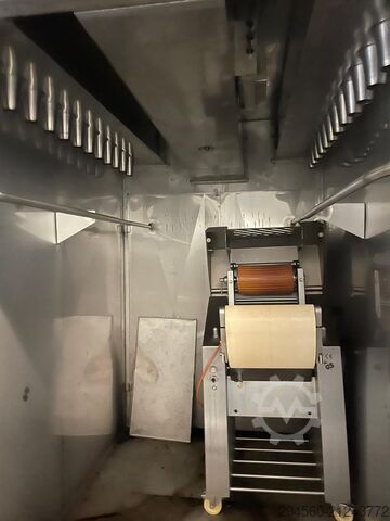 Fischverarbeitungsmaschine Schröter Universal Rauch-Kochanlage Gas