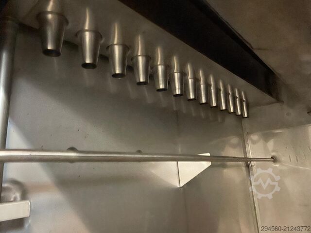 Fischverarbeitungsmaschine Schröter Universal Rauch-Kochanlage Gas