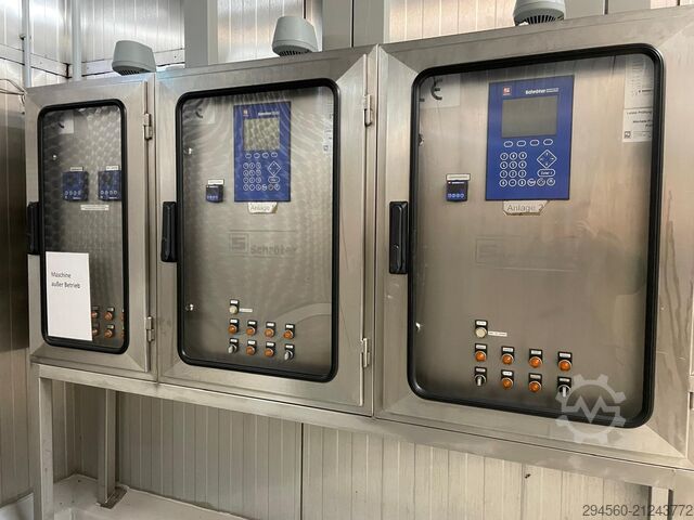 Fischverarbeitungsmaschine Schröter Universal Rauch-Kochanlage Gas