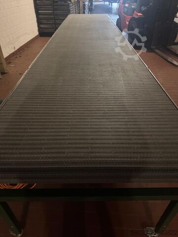 Förderband mit Antrieb Jamafa Kunststoffmodulband/Gurtförderer