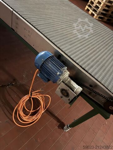 Förderband mit Antrieb Jamafa Kunststoffmodulband/Gurtförderer