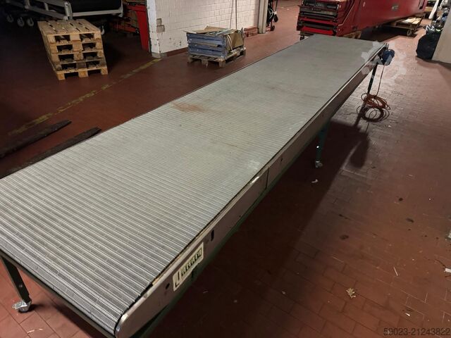 Förderband mit Antrieb Jamafa Kunststoffmodulband/Gurtförderer