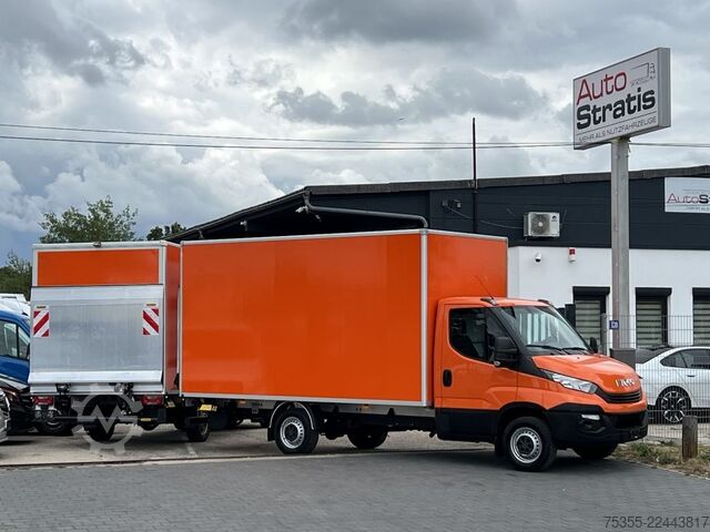 Box van IVECO Daily 35S14A Hi-Matic Klima 4,35m Ladeboardwand