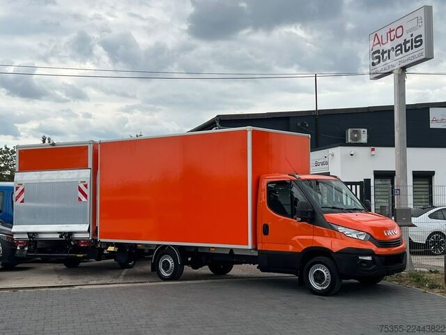 Box van IVECO Daily 35S14A Hi-Matic Klima 4,35m Ladebordwand