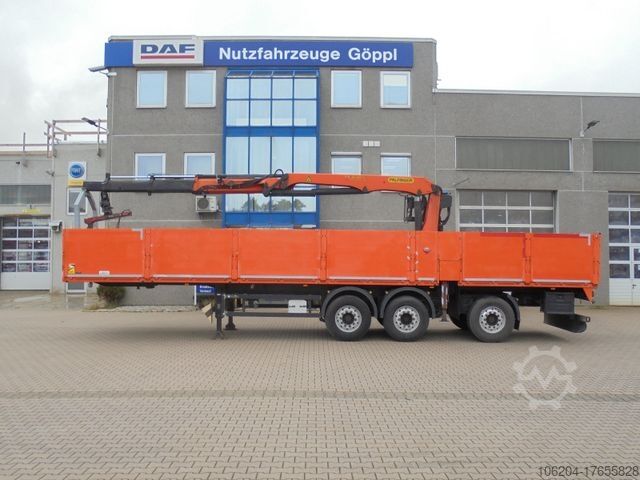 Open semitrailer  LUECK