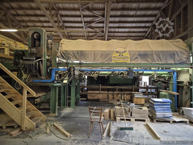 Complete sawmill (stationary) BFB Woodworking Machinery Microtec Steuerung