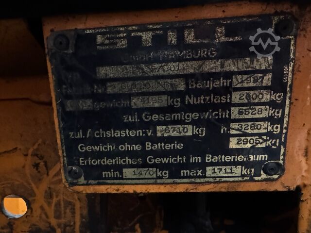 Gabelstapler Still EFG2 / 6012 [ID: 186]