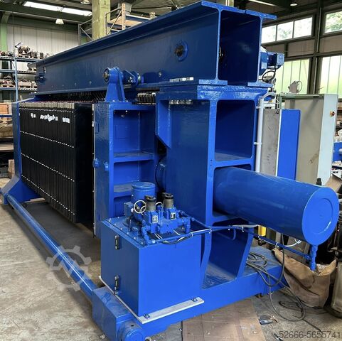 Filter press 1200x1200 mm + 1500x1500 mm Rittershaus & Blecher Passavant Netzsch KFP 1200 + KFP 1500