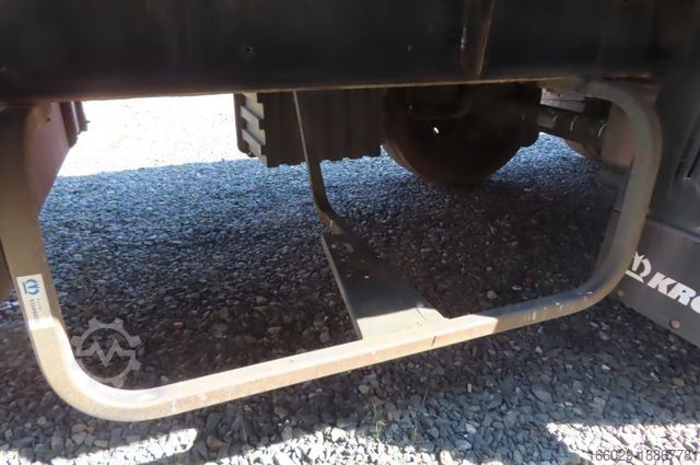 Open semitrailer KRONE Stahlmattenauflieger