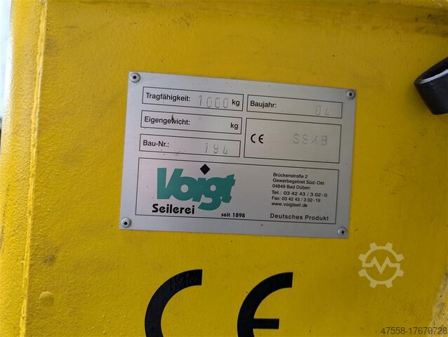 Säulenschwenkkran VOIGT Liftket Star ,25 SSK 1t x 7,17