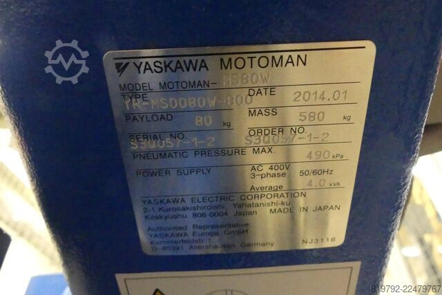 Industrial robot Jaskawa Motoman MS80W