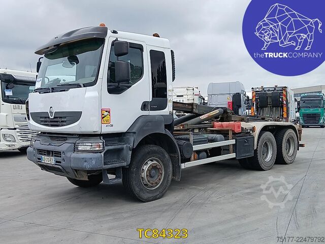 Container transportation Renault Kerax
