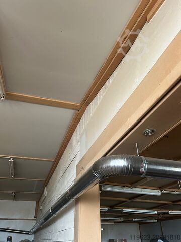 Werkstattofen WLO 2 Octagon 35 KW  Wamlufofen 35 KW !MIT KAMIN UND ROHREN!