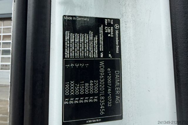 Wechselfahrgestell LKW MERCEDES-BENZ Actros 2543 6x2