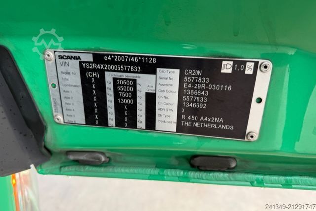 Standard SZM SCANIA R450 4x2