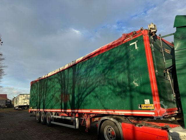 Auflieger mit Walkingfloor LEGRAS SR3M / Hydraulik Hecktür