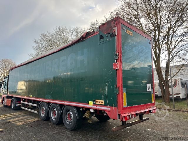 Auflieger mit Walkingfloor LEGRAS SR3M / Hydraulik Hecktür