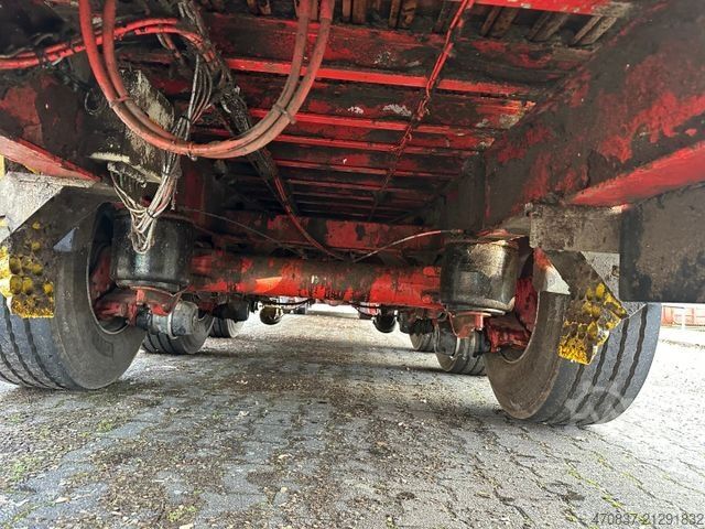 Auflieger mit Walkingfloor LEGRAS SR3M / Hydraulik Hecktür