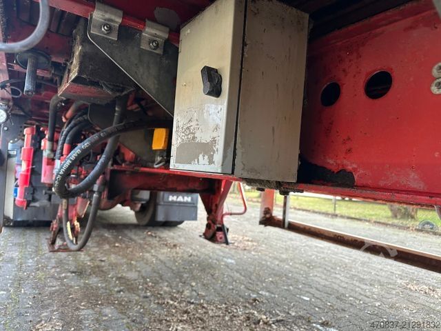 Auflieger mit Walkingfloor LEGRAS SR3M / Hydraulik Hecktür