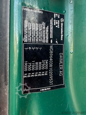 Müllwagen MERCEDES-BENZ Arocs 3240 / 8x2x6 / Faun Rotopresss