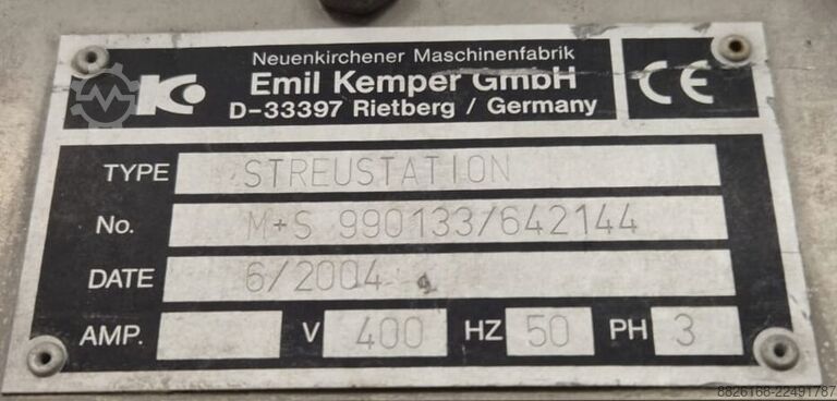 Bread line (Hamburger and Hot Dog) WP Kemper MULTIMATIC MUS