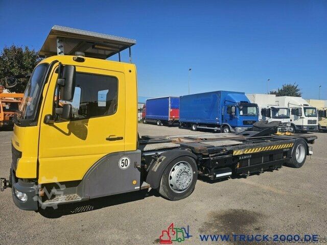 Swap body truck Mercedes-Benz Kamag Wiesel WBH25 Umsetzer + Sattelplatte