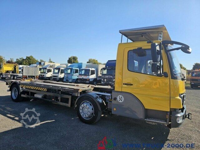 Swap body truck Mercedes-Benz Kamag Wiesel WBH25 Umsetzer + Sattelplatte