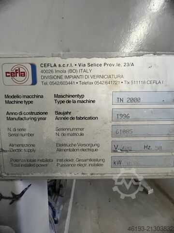 Förderbänder und Rollenförderanlagen Cefla TN