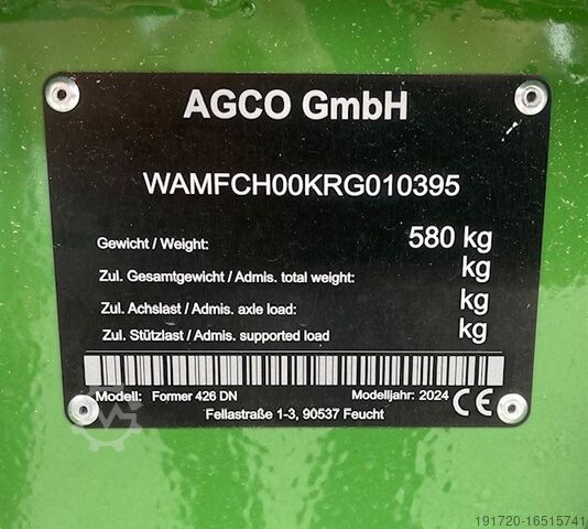 Sonstige Fendt Former 426 DN