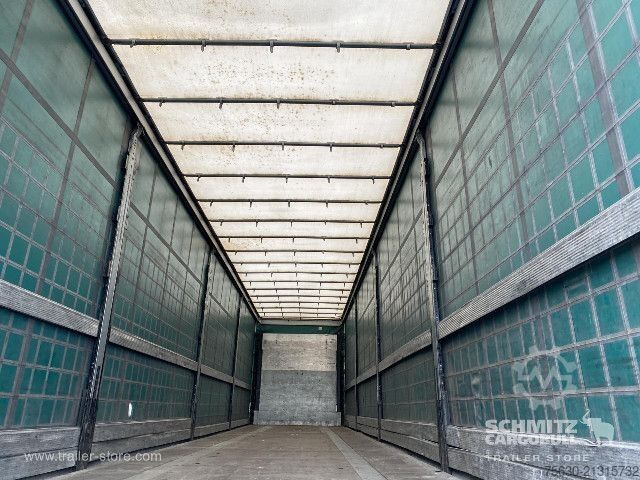 Open semitrailer with tarp Schmitz Cargobull Semitrailer Curtainsider Coil