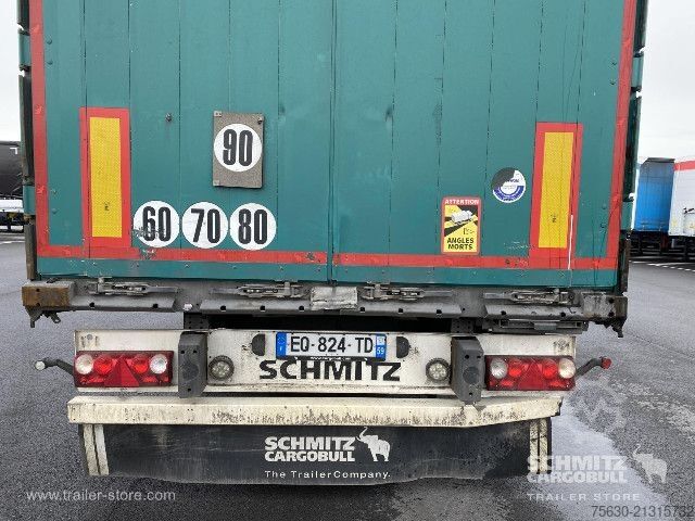 Open semitrailer with tarp Schmitz Cargobull Semitrailer Curtainsider Coil