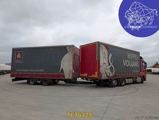 Sliding tarpaulin Mercedes-Benz Actros 2548