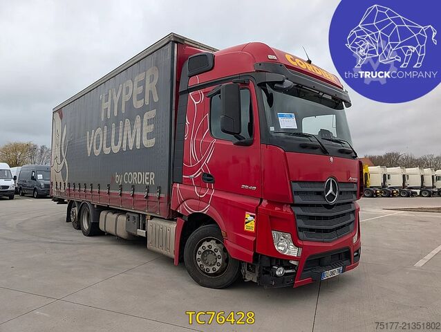 Sliding tarpaulin Mercedes-Benz Actros 2548