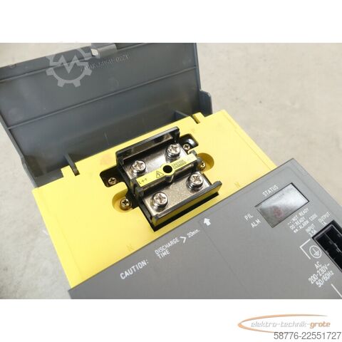 Komponente Fanuc A06B-6087-H130 Power Supply Module Version D SN: EA8400665