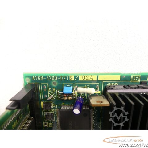 Component Fanuc A16B-3200-0219 / 02A Steuerplatine mit