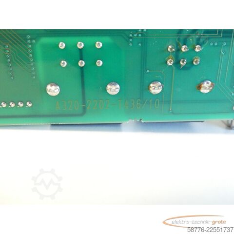 Komponente Fanuc A320-2202-T436 / 10 Steuerplatine A16B-2202-0435 / 14C 10