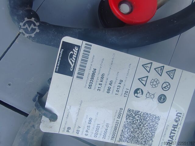 Elektrisch – 4 Räder Linde E20PL-02 2021y/ 4.1m/ 2750mh