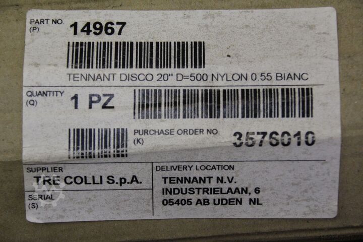 Brush/brush segment Tennant 14967 Disco 20"